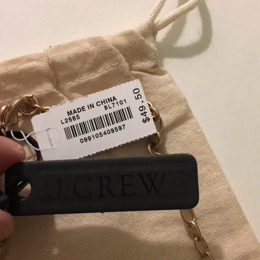 NWT J Crew sparkly necklace - Picture 3 of 4